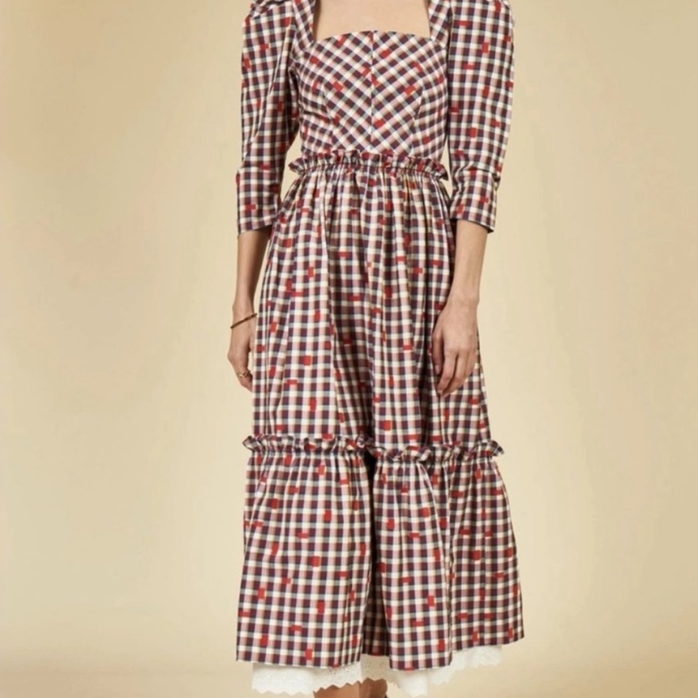 Hunter Bell Plaid Dress